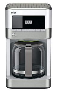 braun kf6050wh brewsense drip coffee maker,12 oz, white