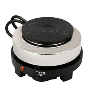 mini hot plate electric stove, small electric hot plate multi-function portable stove hot burner cooktop electric heater for home kitchen 110v