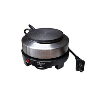 Mini Hot Plate Electric Stove, Small Electric Hot Plate Multi-Function Portable Stove Hot Burner Cooktop Electric Heater for Home Kitchen 110V