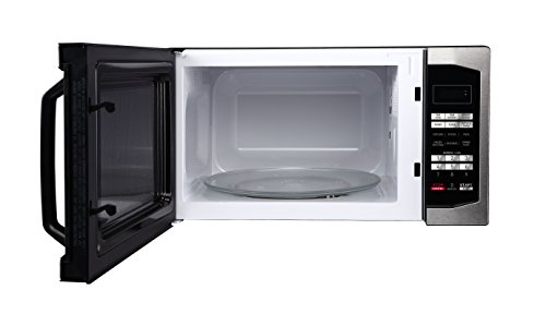 Magic Chef MCM1611ST 1100W Oven, 1.6 cu.ft, Stainless Steel Microwave