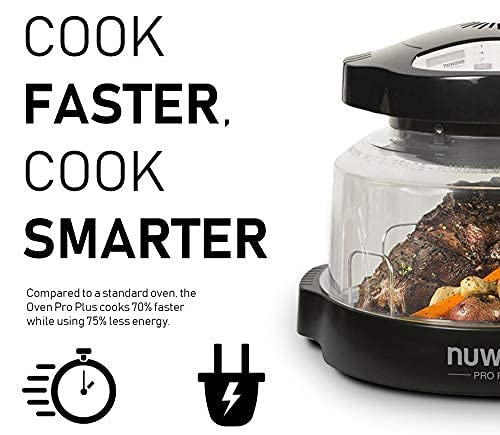 Nuwave (Renewed) Oven Pro Plus Countertop Convection Oven with Triple Combo Cooking Power