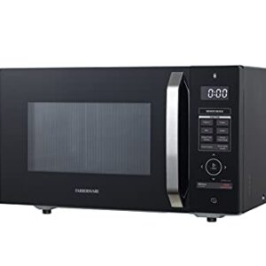 Farberware FM11VABK 1.1 Cu. Ft. Smart Voice Activated Microwave, Black