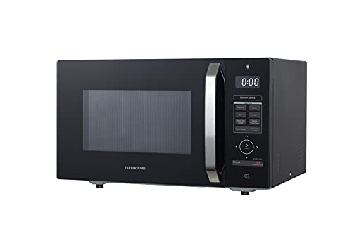 Farberware FM11VABK 1.1 Cu. Ft. Smart Voice Activated Microwave, Black