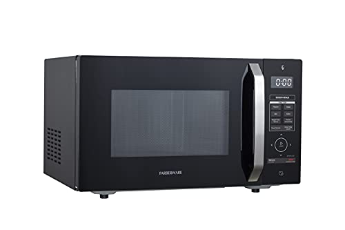 Farberware FM11VABK 1.1 Cu. Ft. Smart Voice Activated Microwave, Black