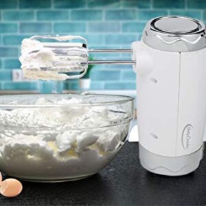 Betty Crocker 7-Speed Power Up Hand Mixer, White, BC-2205C