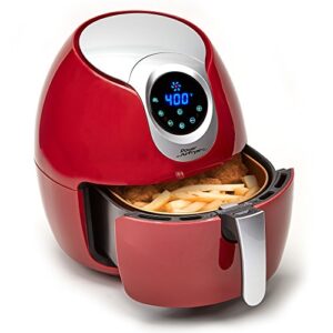 Power Air Fryer XL (3.4 QT Deluxe, Red)