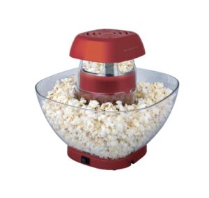 frigidaire epm111-red deluxe hot air popcorn popper, red
