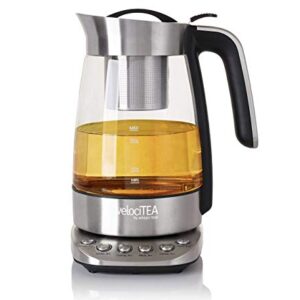 Electric Tea Maker With Variable-Temperature Settings and Keep-Warm Feature