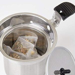 Electric Tea Maker With Variable-Temperature Settings and Keep-Warm Feature