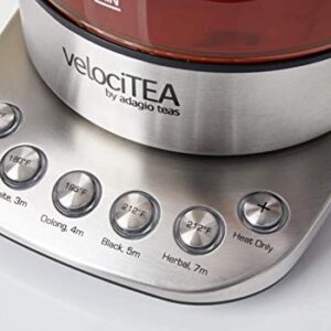 Electric Tea Maker With Variable-Temperature Settings and Keep-Warm Feature