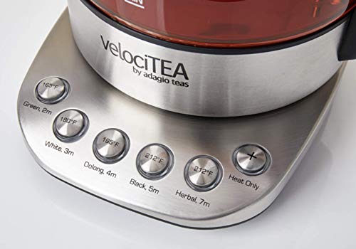 Electric Tea Maker With Variable-Temperature Settings and Keep-Warm Feature