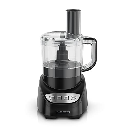 BLACK+DECKER Easy Assembly 8-Cup Food Processor