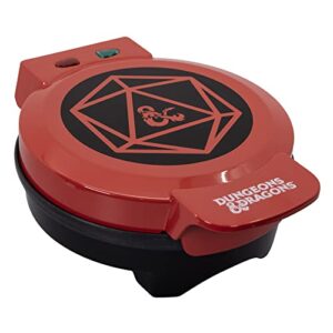 Uncanny Brands Dungeons & Dragons Waffle Maker - 20 Sided Die on Your Waffles