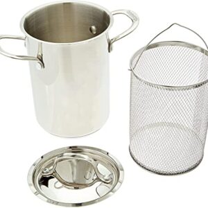 Cuisinart 3 Qt. Steaming Set (3 pc), Stainless Steel