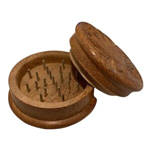 classic wooden herb grinder