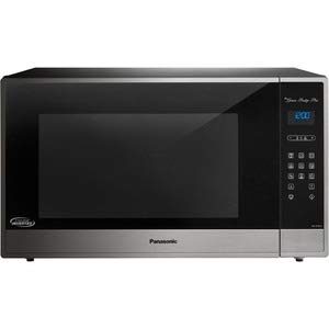 panasonic 2.2-cu. ft. built-in/countertop cyclonic wave microwave oven with inverter technology in fingerprint-proof stainless steel
