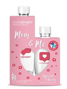 sodastream 1l bottle + 0.5l twin pack – mother’s day limited edition, pink
