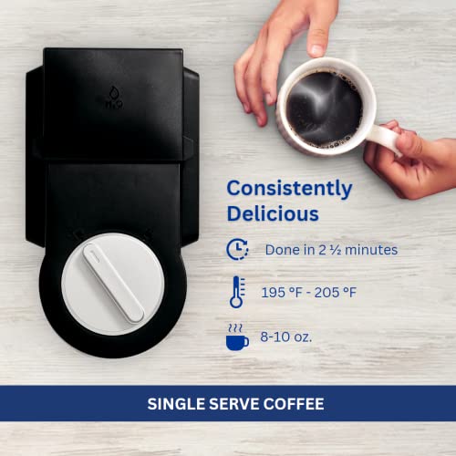 Cafe Valet Single Serve Coffee Maker Compatible with K-Cup Pods, Versatile for Home, Office, Dorm, Barista