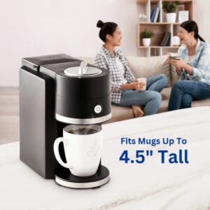 Cafe Valet Single Serve Coffee Maker Compatible with K-Cup Pods, Versatile for Home, Office, Dorm, Barista