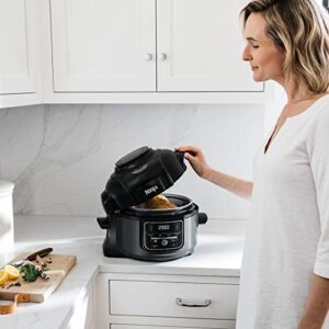 Ninja Foodi 7-in-1 Pressure, Slow Cooker, Air Fryer and More, with 5-Quart Capacity and 15 Recipe Book Inspiration Guide, and a High Gloss Finish