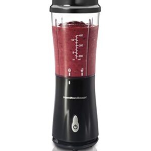 Hamilton Beach 51101B Personal Blender with Travel Lid, Black