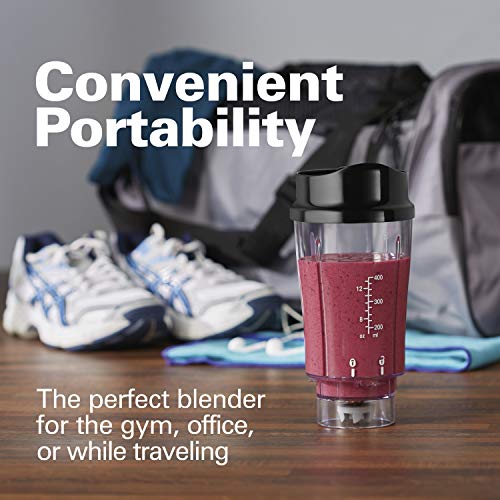 Hamilton Beach 51101B Personal Blender with Travel Lid, Black