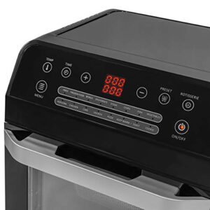 Barton 1600w XL Digital Electric Air Fryer Oven Cooker 16-Cooking Functions Settings 13 Quart Oil Free Fryer Oven