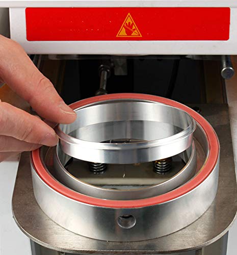 JIAWANSHUN Aluminum Cup Ring for Cup Sealer Machine of 90mm Diameter Sealing Ring for Cup Sealing Machine Accessories (Seal Plastic & Paper Cup)