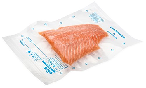 Oliso Pro VAC-SNAP Bags for Oliso Vacuum Sealers (Large, 1 Gallon, 10 Bags)