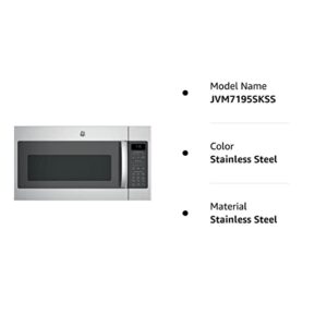 GE JVM7195SKSS Microwave, 30 inches, Stainless Steel