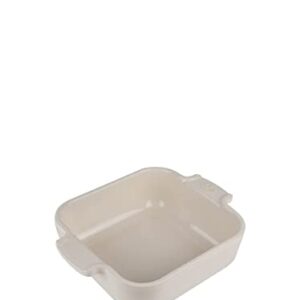 Peugeot Appolia Individual Petite Square Oven Baking Dish, 5" x 5", Ecru