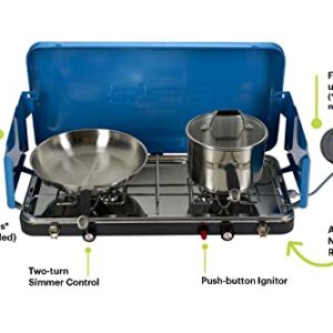 Eureka! Ignite Plus Portable Two-Burner Camping Stove