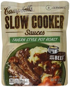 campbell’s slow cooker, tavern style pot roast (3 pack)