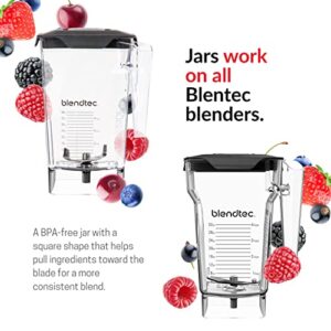 Blendtec Classic 570 Blender, 90 oz WildSide+ Jar - Kitchen Blender - Black