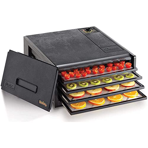 Excalibur 3500 Food Dehydrator - 5 Tray - Black - Food Dryer Kitchen Appliance - Food Storage & More