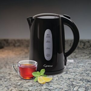 Capresso Black 1.7 Liter Electric Water Kettle