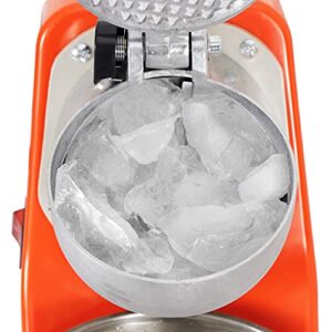 Smartxchoices Electric Ice Shaver Machine Ice Snow Cone Maker for Home Commercial Use 143 lbs New, 300W Stainless Steel Blade