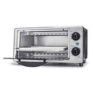 BELLA 4 Slice Countertop Toaster Oven, 1000 Watt Quartz Element