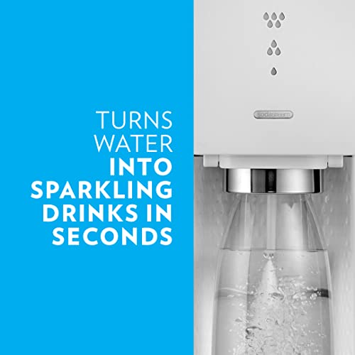SodaStream Source Sparkling Water Maker ,60L CO2 ,White 1L Bottle, White