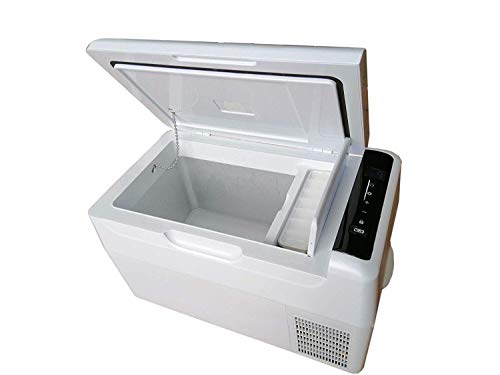 Alpicool C22 Portable Freezer,12 Volt Car Refrigerator with Ice Tray, 23 Quart (22 Liter) Fast Cooling 12V Car Fridge -4℉~68℉, 12/24V DC and 100-240V AC for Outdoor, RV, Truck, Boat (White)
