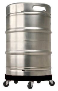 half-barrel keg dolly – inexpensive and easy way to move half-barrel kegs and large heavy pots – transport kegs from walk-in to keg fridge at bar – makes it easy to roll kegs to mop cooler floor