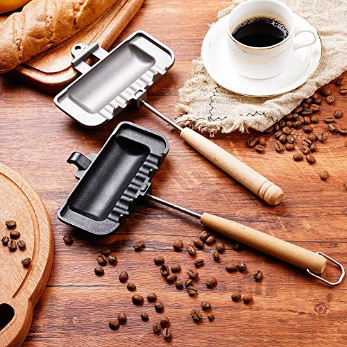 Hot Sandwich Maker Breakfast Sandwich Maker Mini Pie Maker, Hot Dog Toaster With Detachable Handles And Two-tone Color Design, Sandwich Maker Pan Home Kitchen Breakfast Machine