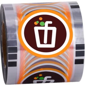 jiawanshun cup sealer film tea cup sealing film for pp cups 90-105mm (3.55″- 4″) 2000pcs