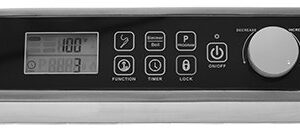 Max Burton 6515 Digital ProChef-1800 Induction Cooktop, Digital Controls, 10 Adjustable Watt and 15 Temperature Settings, Timer, Program Lock, Programmable Cooking, 1800W, 120V