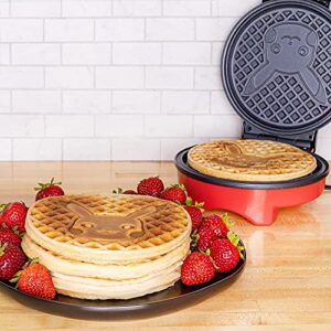 Uncanny Brands Pokemon Waffle Maker - Make Pikachu Waffles - Kitchen Appliance