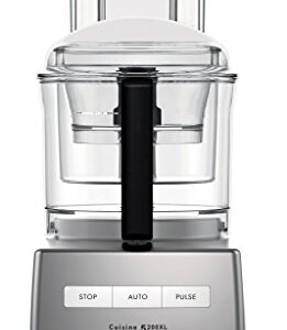 Magimix Compact 5200 XL Chrome 1100 Watt Food Processor with Recipe Book