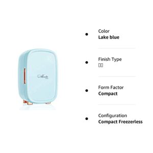 CAYNEL Beauty Mini Fridge 12Liter Smart breathing light display for Skincare& Cosmetics,Breast Milk,Portable Compact Personal Makeup Fridge 100% Freon-Free…
