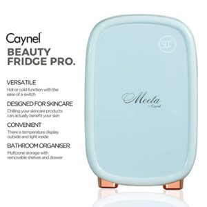 CAYNEL Beauty Mini Fridge 12Liter Smart breathing light display for Skincare& Cosmetics,Breast Milk,Portable Compact Personal Makeup Fridge 100% Freon-Free…