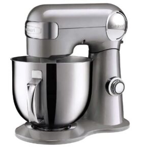 cuisinart precision master pro 6.5-qt stand mixer.600-watt 12 speed motor.59-point planetary mixing action.silver. (csm-130bcpc)