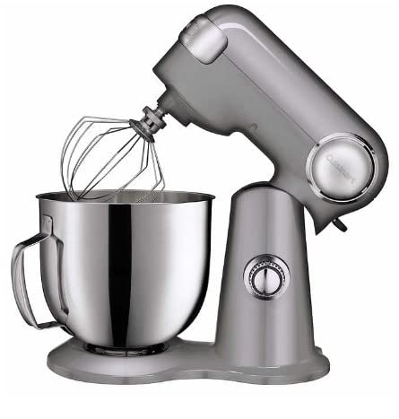 Cuisinart Precision Master Pro 6.5-QT Stand Mixer.600-watt 12 Speed Motor.59-point Planetary Mixing Action.Silver. (CSM-130BCPC)